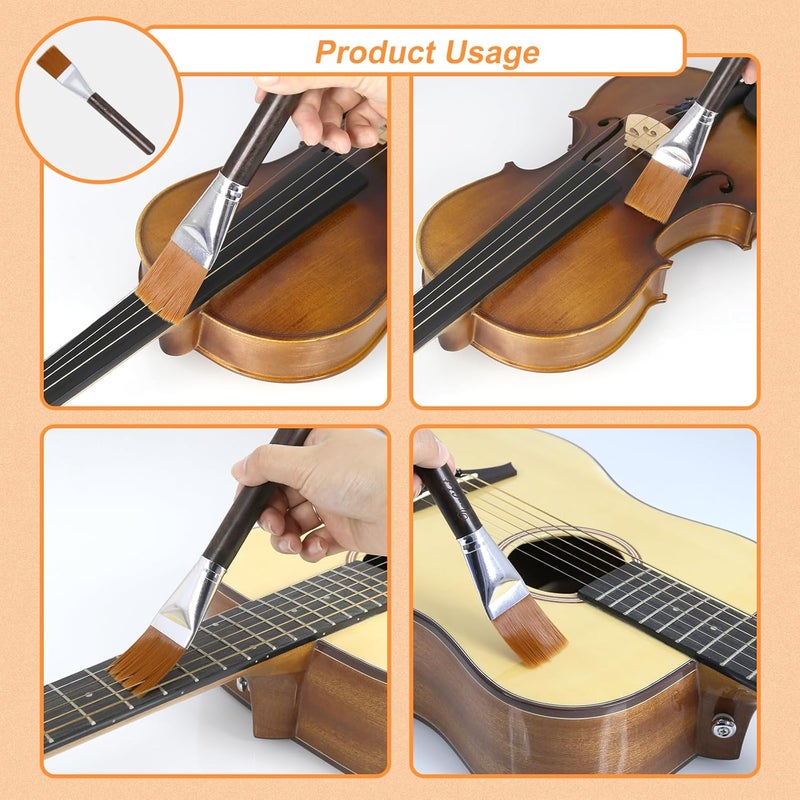 Danchet Premium Guitar and Violin String Brush - Precision Cleaning Tool for Optimal String Performance and Longevity - Image 5